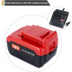 18.0V Battery for Porter Cable PCC601 PCC681L PCC680L PC18BlRX PC18BlX Premium Cell 