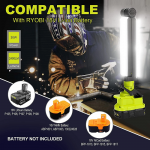 2400LM 30W Cordless LED Work Light for Makita 18V LXT Li-ion Battery Outdoor NEW