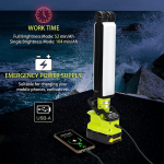 2400LM 30W Cordless LED Work Light for Makita 18V LXT Li-ion Battery Outdoor NEW