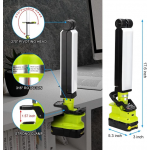 2400LM 30W Cordless LED Work Light for Makita 18V LXT Li-ion Battery Outdoor NEW