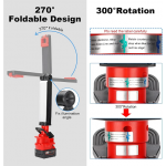 Outdoor LED Work Light For Milwaukee 18V Battery 30W Cordless Tool Rechargeable