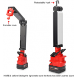 Outdoor LED Work Light For Milwaukee 18V Battery 30W Cordless Tool Rechargeable