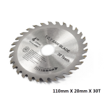 100PC Circular Saw Blade Tungsten Carbide Saw Blade for Wood 4" 30T TCT Blade