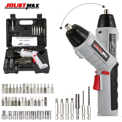 45PCS Electric Screwdriver 4.2V 1500mAh Cordless Screwdriver Drill Set