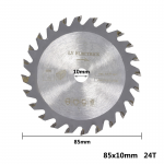 5Pcs 85mm Circular Saw Blade HSS TCT Mini Saw Blade 10 mm Bore Saw Cut Wood