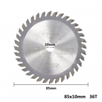 5Pcs 85mm Circular Saw Blade HSS TCT Mini Saw Blade 10 mm Bore Saw Cut Wood