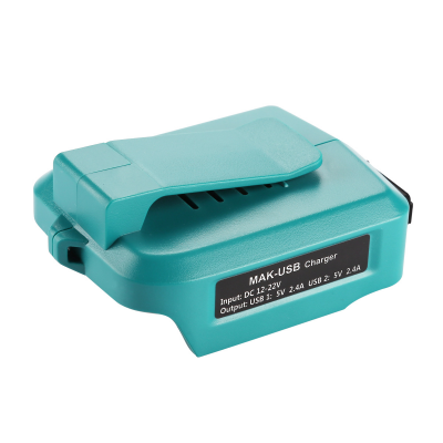 ADP05 Power Source Makita 14.4v 18v Battery Adapter work light USB Phone Charger