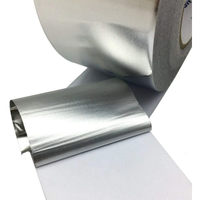 100PC ALUMINIUM FOIL TAPE ROLLS 48MM X 50M HEAT INSULATION DUCT SELF ADHESIVE