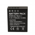 BLH-1  Battery for Olympus OM-D E-M1 Mark II, E-M1 Mark III, E-M1X BLH-1  Battery for Olympus OM-D E-M1 Mark II, E-M1 Mark III, E-M1X