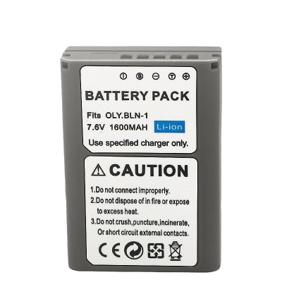 BLN-1 Battery for Olympus OM-D E-M1, E-M5, EM-5 II / Pen E-P5, Pen-F / HLD-6