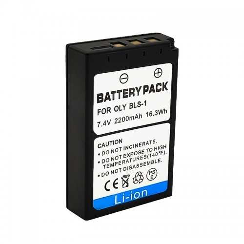 New PS-BLS1 BLS-1 Battery for Olympus E-P1 E-P2 E-PL1 E-420 E-450 E-620