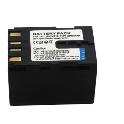 Battery for JVC BN-V416 BN-V416U BN-V428 BN-V428U BN-V408 BN-V408U 