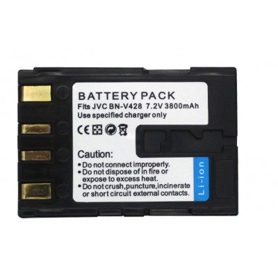 Li-ion Battery for JVC BN-V428 BN-V428U BN-V438 GR-DVL507U GR-DVL365EG GR-DVL915