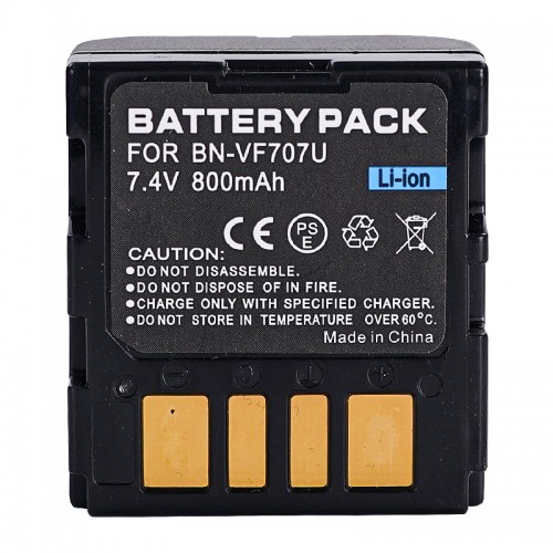 BN-VF707U BN-VF707 BNVF707U Battery for JVC GR-D244 MINI-DV Camcorder