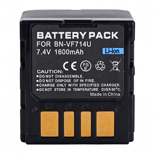 Battery  for JVC BN-VF707 BN-VF714 BN-VF733 BN-VF707U BN-VF714U BN-VF733U