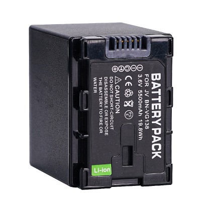 BN-VG138 Battery for JVC GZ-HD510 HM30 HM50 HM650 MS210 E10 E208 EX250 EX515 GX1