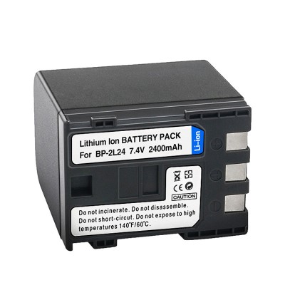 Battery for Canon Digital Rebel XT EOS 350D DV5 BP-2L18 BP-2L24  MVX200i, MV830, BP-2L18, NB-2L18, MV800