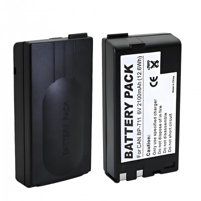 Battery for CANON BP-711,BP-714,BP-726,BP-818,BP-E718,BP-E722,BP-E77 