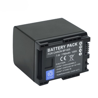 BP-820 Battery for Canon LEGRIA HF G40 G50 G60 G70 / XA20 XA50 XA60 XA70 XF400