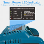 Li-ion Battery Charger BAT614 Compatible with Bosch 14.4V 18V 36V Tool