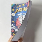 2026 Size A5 ADHD Planner 7-in-1 Mega Bundle for Focus & Mental Wellness