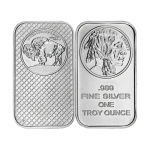 1 Troy Oz  Buffalo .999 Fine Collectible Silver Bar