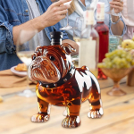 Bulldog Whiskey Bottle Funny Whiskey Bottle Unique Bulldog Whiskey Bottle Gifts