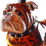 Bulldog Whiskey Bottle Funny Whiskey Bottle Unique Bulldog Whiskey Bottle Gifts