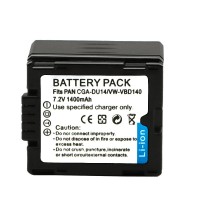 CGA-DU12 CGA-DU14 1400mAh Battery for Panasonic NV-GS10 GS75 GS150 GS400 GS500