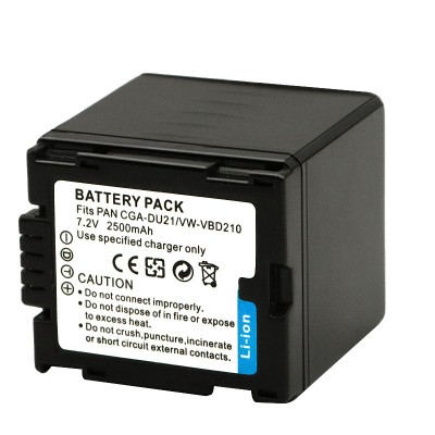 Battery for Panasonic CGA-DU14 CGA-DU12 CGA-DU21 VW-VBD120 VBD140
