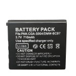 New Battery for CGA-S004E PANASONIC LUMIX DMC-FX7 DMC-FX2 DMW-BCB7 CGA-S004A/1B