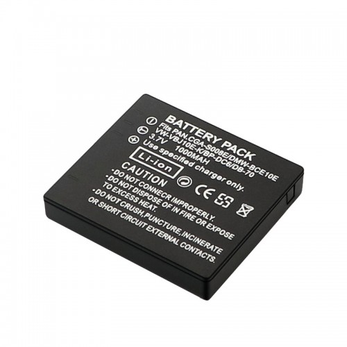 Battery for Panasonic CGA-S008A/1B CGA-S008E/1B DMW-BCE10E VW-VBJ10