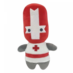 1/4PCS Castle Crashers Blue Red yellow Green Knight Stuffed Plush Toy New