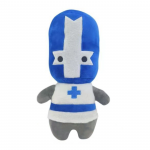 1/4PCS Castle Crashers Blue Red yellow Green Knight Stuffed Plush Toy New