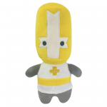 1/4PCS Castle Crashers Blue Red yellow Green Knight Stuffed Plush Toy New
