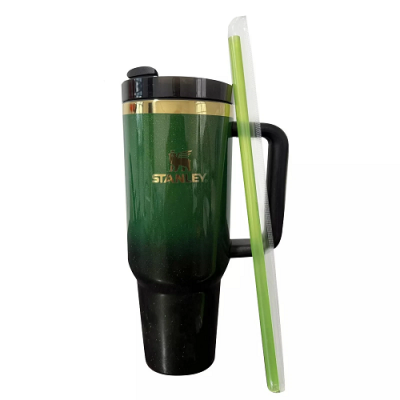 TARGET EIphaba 40OZ H2.0 FlowState Tumbler Wicked Dark Green/Pink Gift Free Shipping