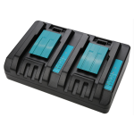 For Makita DC18RD 240V 18V LXT LI-ION Twin Port Rapid Battery Charger Dual Port