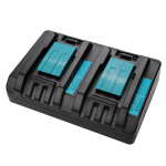 For Makita DC18RD 240V 18V LXT LI-ION Twin Port Rapid Battery Charger Dual Port
