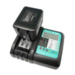 DC18RF Charger With Screen USB Interface Fit For 14V/18V Lithium Battery
