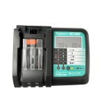 DC18RF Charger With Screen USB Interface Fit For 14V/18V Lithium Battery