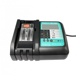DC18RF Charger With Screen USB Interface Fit For 14V/18V Lithium Battery