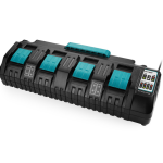 For Makita DC18SF RCT 14.4V-18V LXT Li-ion 4 Port Fast Battery Charger BL1415 BL1860