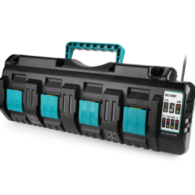 For Makita DC18SF RCT 14.4V-18V LXT Li-ion 4 Port Fast Battery Charger BL1415 BL1860