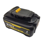 18V/20V 6AH Li-ion Battery for Dewalt DCB184 DCB182 DCB180 DCB203 DCB205 DCF885