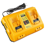 Twin Dual Charger DCB102 For Dewalt 2USB Ports Li-Ion 10.8/18/20v Site Plug