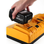 4-Port DCB104 Fast Charger For Genuine DEWALT 12V/20V Lithium DCB205 XR Battery