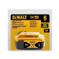 Genuine Dewalt DCB206 20v XR 6ah slide battery