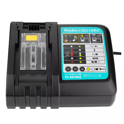 Battery Charger for Makita DC18RC 7.2V-18V BL1415 BL1830 BL1840 BL1850 BL1860