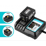 Battery Charger for Makita DC18RC 7.2V-18V BL1415 BL1830 BL1840 BL1850 BL1860