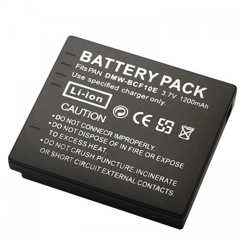 Battery for Panasonic Lumix DMW-BCF10 DMC-TS1 DMC-TS2 DMC-TS3 DMC-TS4